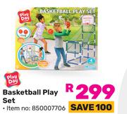 Play Day Basketball Play Set