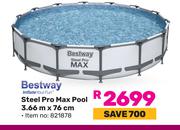 Bestway Steel Pro Max Pool 3.66m x 76cm