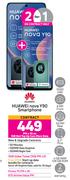 2 x Huawei Nova Y90 Smartphone-On 1GB Red Top Up Core More Data + On Promo 70