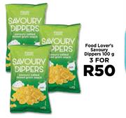 Food Lover's Savoury Dippers-For 3 x 100g