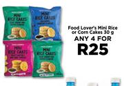 Food Lover's Mini Rice Or Corn Cakes-For 4 x 30g