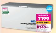 KIC 543Ltr White Chest Freezer KCG 570/2 WH