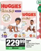 Huggies Gold Taped & Pants Diapers Jumbo Pack Assorted-Per Pack