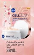 Nivea Cellular Expert Lift Day Cream SPF15-50ml Each