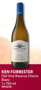 Ken Forrester Old Vine Reserve Chenin Blanc-750ml Each