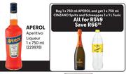 Aperol Aperitivo Liqueur-750ml 