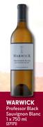 Warwick Professor Black Sauvignon Blanc-750ml Each