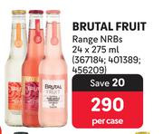 Brutal Fruit Range NRBs-24 x 275ml Per Case