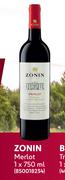Zonin Merlot-750ml Each