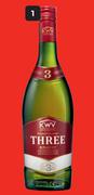 KWV 3 Yo Brandy-750ml Each