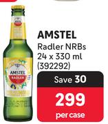 Amstel Radler NRBs-24 x 330ml Per Case