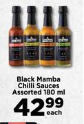 Black Mamba Chili Assorted-180ml Each