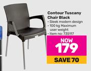 Contour Tuscany Chair Black
