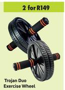 Trojan Duo Exercise Wheel-For 2