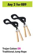 Trojan Cotton Or Traditional Jump Rope-For Any 2