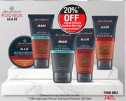 African Extracts Rooibos Man Face Care Products-Each