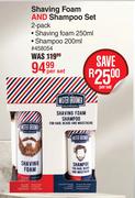 Mister Groomer Shaving Foam And Shampoo Set 2 Pack-Per Set