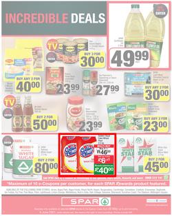 SPAR EASTERN CAPE : My Spar (25 May - 6 June 2021) Valid in Acres, Algoa Park, Aliwal North, Aspen, Burgersdorp, Cambridge, Camdeboo, Cradock, Crossways, Dagbreek, Fig tree, Fleet, Linton, page 8