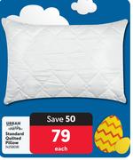 Urban Standard Quilted Pillow 425808-Each