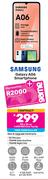 Samsung Galaxy A06 Smartphone-On 1.4GB Red Core Top Up