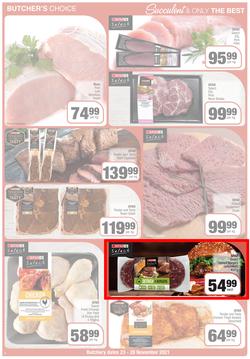 SUPERSPAR EASTERN CAPE : We've Got The Christmas You Deserve (23 November - 5 December 2021) Valid In | Bluewater Bay, Amalinda, Knysna, Heather Park, Jeffery's Bay, Rosehill, Sedgefield, Spandau, page 8