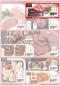 SUPERSPAR EASTERN CAPE : We've Got The Christmas You Deserve (23 November - 5 December 2021) Valid In | Bluewater Bay, Amalinda, Knysna, Heather Park, Jeffery's Bay, Rosehill, Sedgefield, Spandau, page 8