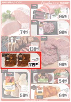 SUPERSPAR EASTERN CAPE : We've Got The Christmas You Deserve (23 November - 5 December 2021) Valid In | Bluewater Bay, Amalinda, Knysna, Heather Park, Jeffery's Bay, Rosehill, Sedgefield, Spandau, page 8
