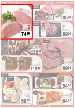 SUPERSPAR EASTERN CAPE : We've Got The Christmas You Deserve (23 November - 5 December 2021) Valid In | Bluewater Bay, Amalinda, Knysna, Heather Park, Jeffery's Bay, Rosehill, Sedgefield, Spandau, page 8