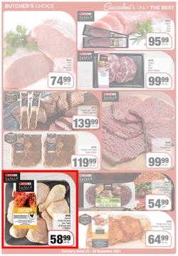 SUPERSPAR EASTERN CAPE : We've Got The Christmas You Deserve (23 November - 5 December 2021) Valid In | Bluewater Bay, Amalinda, Knysna, Heather Park, Jeffery's Bay, Rosehill, Sedgefield, Spandau, page 8