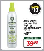 Jabu Stone Natural Hair Styling Braiding Spray-250ml