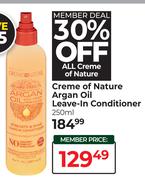 Creme Of Nature Argan Oil Conditioning-250ml