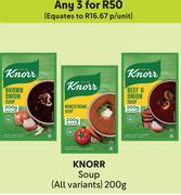 Knorr Soup (All Variants)-For Any 3 x 200g