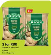 Illovo Brown Sugar-For 2 x 2kg