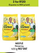 Nestle  Nespray-For 2 x 400g