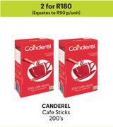 Canderel Cafe Sticks-For 2 x 200's