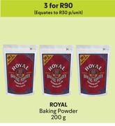 Royal Baking Powder-For 3 x 200g