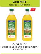 Olive Pride Blended Seed Oils & Extra Virgin Olive Oil-For 2 x 1Ltr 