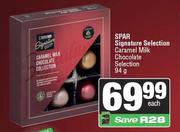 Spar Signature Selection Caramel Milk Chocolate Selection-94g Each