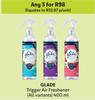 Glade Trigger Air Freshener (All Variants)-For Any 3 x 400ml