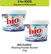 Bio Classic Washing Powder Bucket-For 2 x 3kg