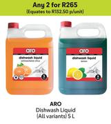 Aro Dishwash Liquid (All Variants)-For Any 2 x 5Ltr