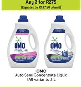 OMO Auto Semi Concentrate Liquid (All Variants)-For Any 2 x 3Ltr