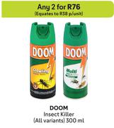 Doom Insect killer (All Variants)-For Any 2 x 300ml