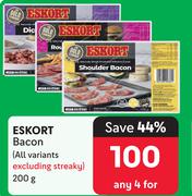 Eskort Bacon (All Variants)-For Any 4 x 200g