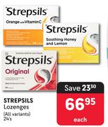 Strepsils Lozenges (All Variants)-24's Each
