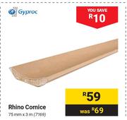 Gyproc Rhino Cornice 7169-75mm X 3m