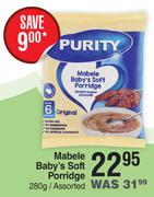 Purity Mabele Baby's Soft Porridge Assorted-280g