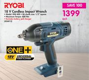 Ryobi 18V Cordless Impact Wrench XIW-400-Each