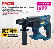 Ryobi 18V Li-Ion Cordless Rotary Hammer XRH-2020-Each