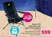 Camp Master Deluxe 300 High Back Chair F03-100A-860G1